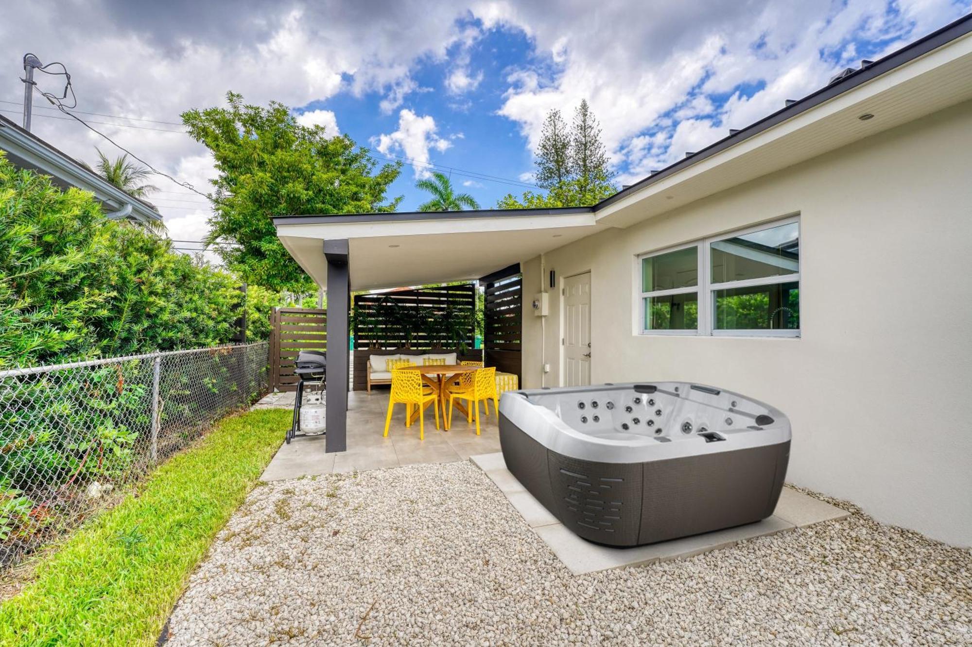 Casa Ana - Cozy Space Hot Tub And Large Fenced Yard Villa Miami Exterior foto